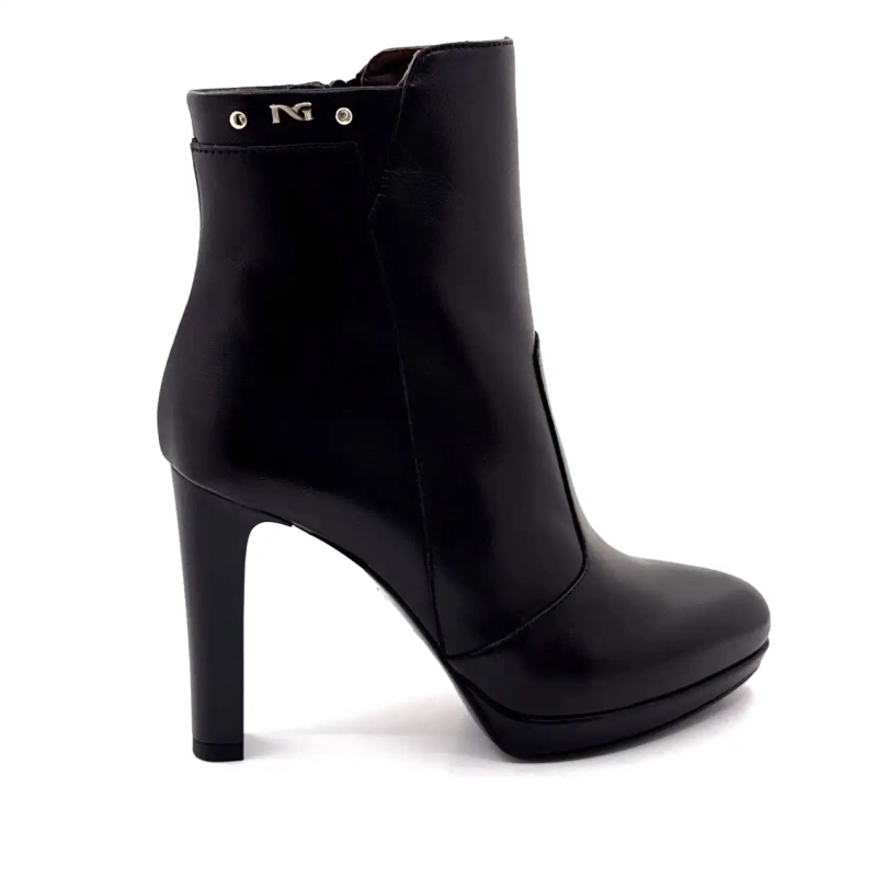 Nero Giardini 14510 af 100 sort læder Ivoire Chaussures