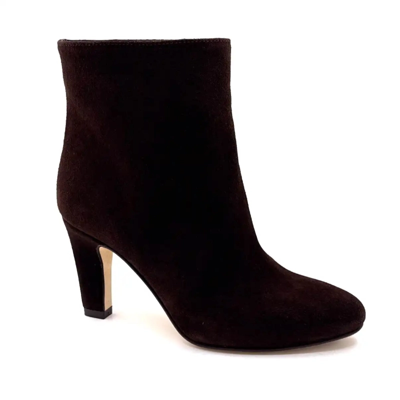 Ivoire Elise Tu 1 Σκούρο Καφέ Σουέτ Ivoire Chaussures