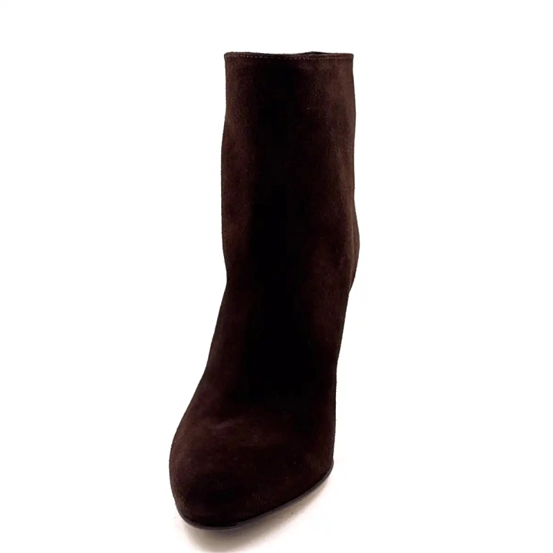 Ivoire Elise Tu 1 Mørkebrunt Ruskind Ivoire Chaussures