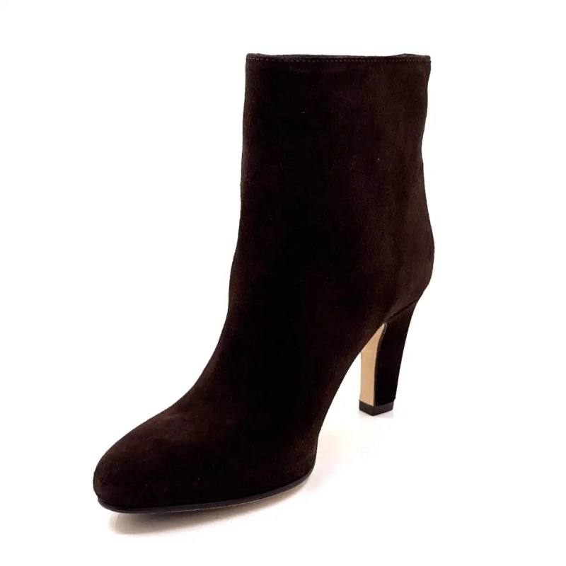 Ivoire Elise Tu 1 Mørkbrun Semsket skinn Ivoire Chaussures