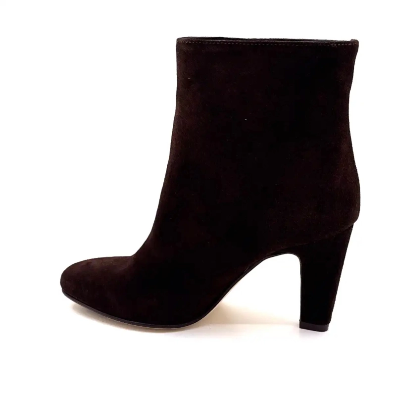 Ivoire Elise Tu 1 Dunkelbraunes Wildleder Ivoire Chaussures