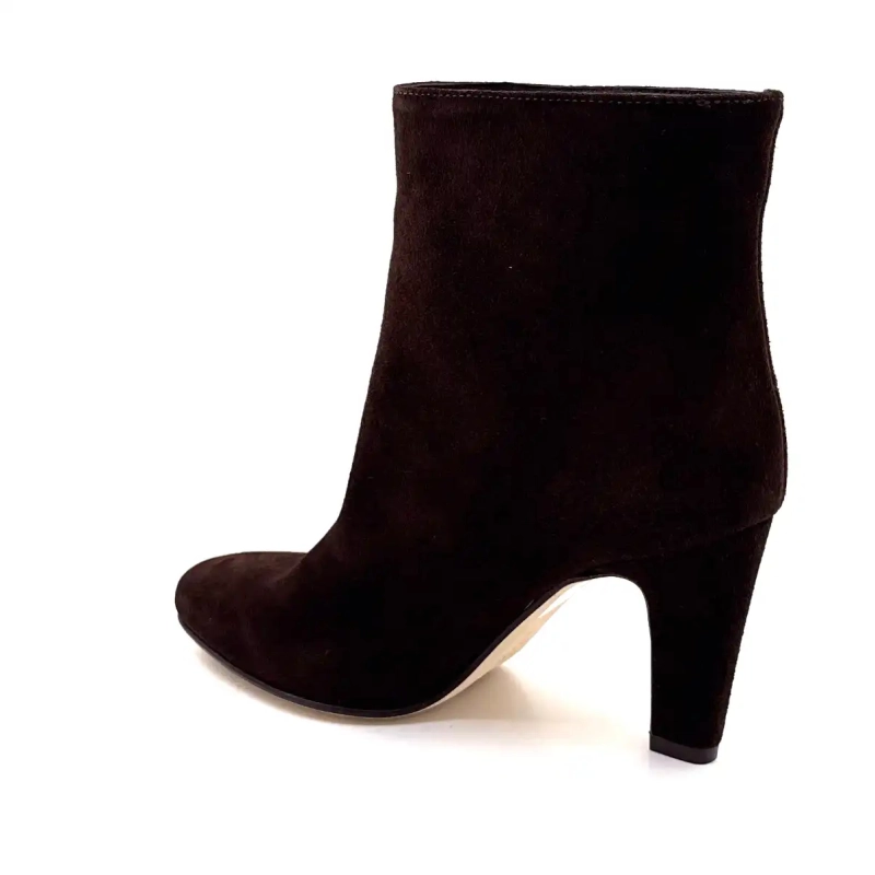 Ivoire Elise Tu 1 Mørkbrun Semsket skinn Ivoire Chaussures