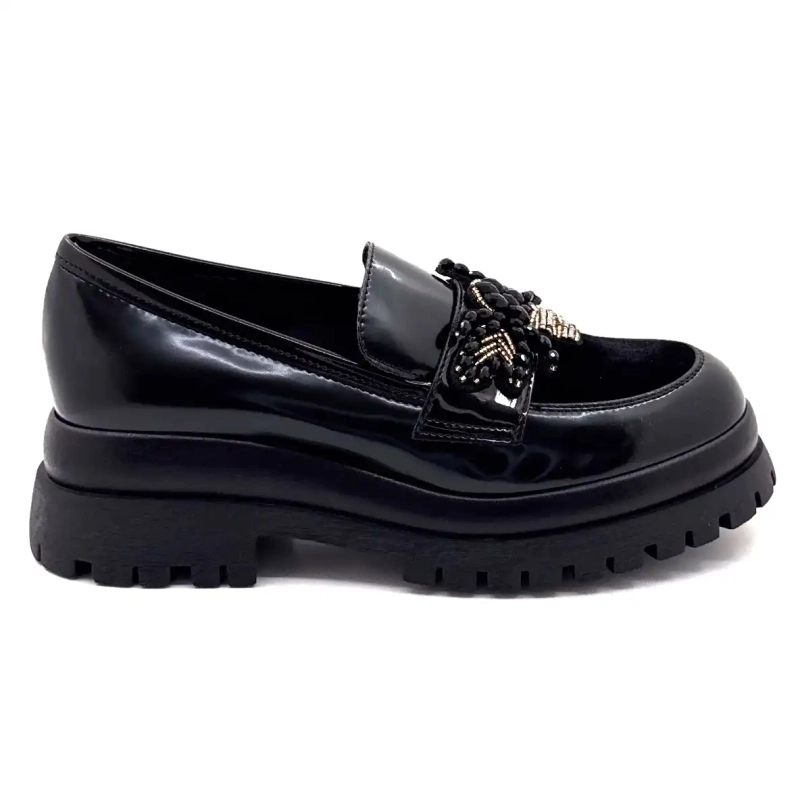 Ivoire 2p5775 Fekete és Ékszerek Ivoire Chaussures