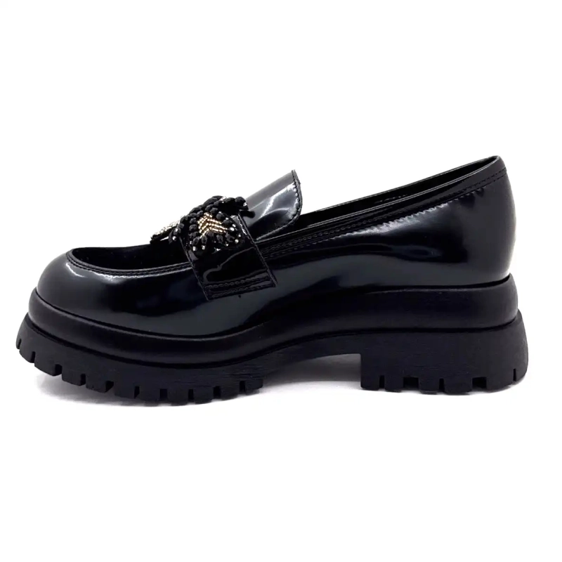 Ivoire 2p5775 Noir & Bijoux Ivoire Chaussures