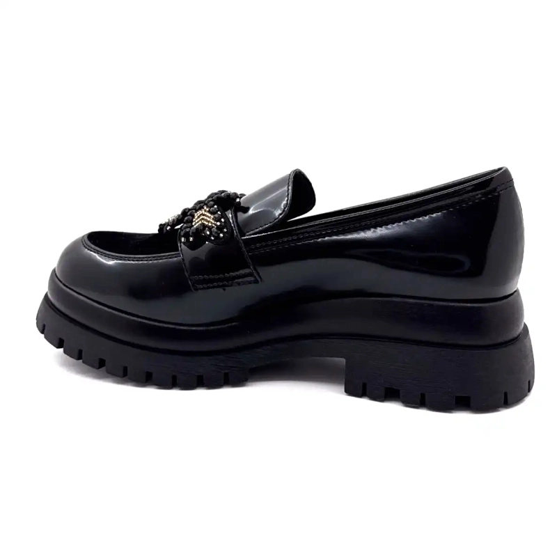 Ivoire 2p5775 Svart og juveler Ivoire Chaussures