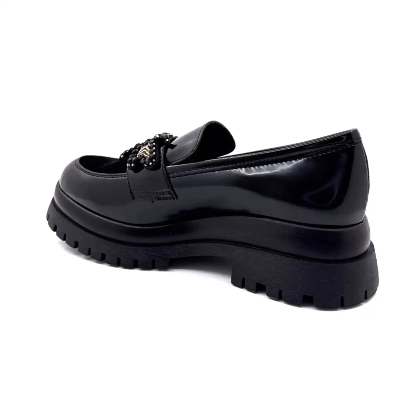 Ivoire 2p5775 Schwarz & Juwelen Ivoire Chaussures