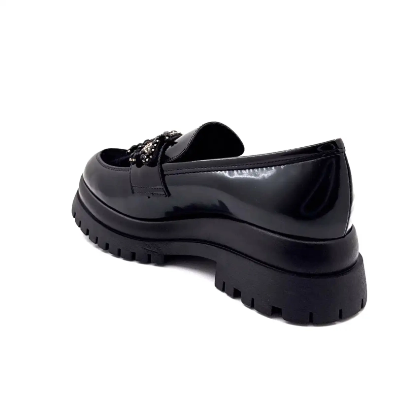 Ivoire 2p5775 Svart og juveler Ivoire Chaussures