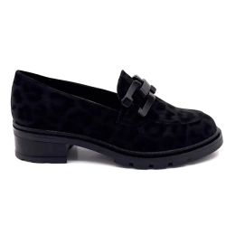 Ivoire 3q5833 Black Leo Pattern