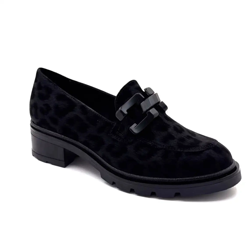 Ivoire 3q5833 Nero Motivo Leo Ivoire Chaussures