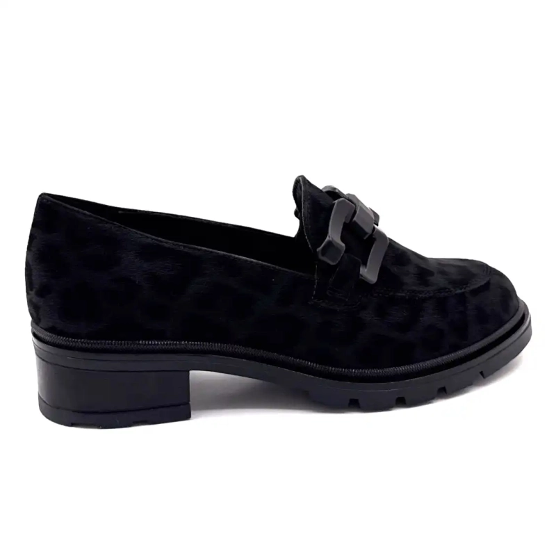 Ivoire 3q5833 Nero Motivo Leo Ivoire Chaussures