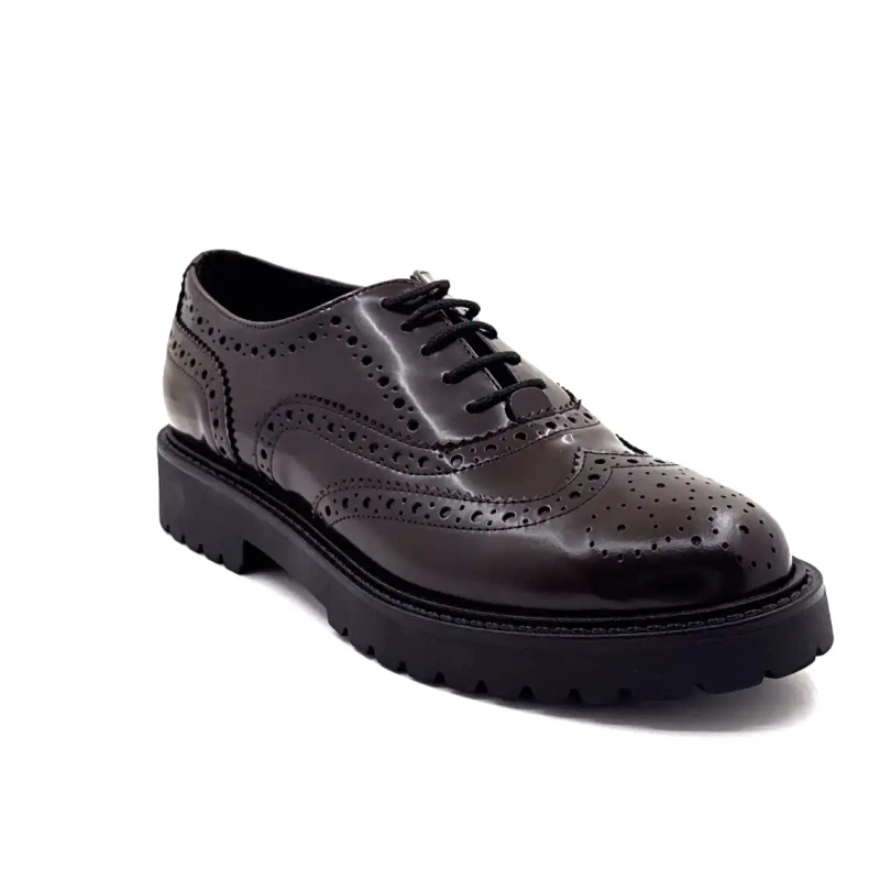 Ivoire 745838 Cuir Marron Chocolat Ivoire Chaussures