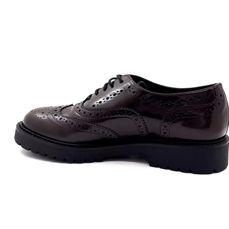 Ivoire 745838 Couro Marrom Chocolate Ivoire Chaussures