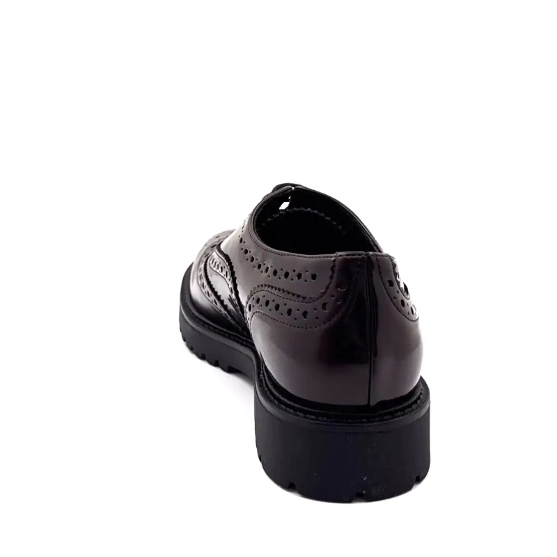 Ivoire 745838 Chocolate Brown Leather Ivoire Chaussures