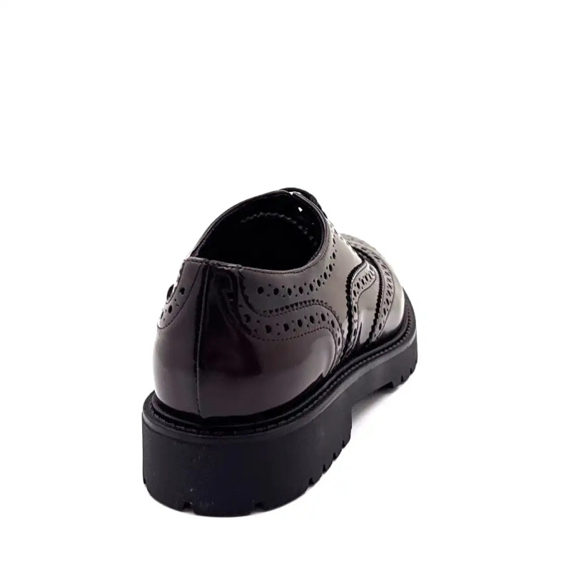 Ivoire 745838 Czekoladowo-brązowa skóra Ivoire Chaussures
