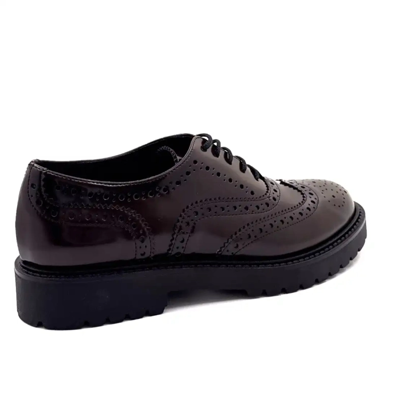 Ivoire 745838 Δέρμα σε χρώμα σοκολατί καφέ Ivoire Chaussures