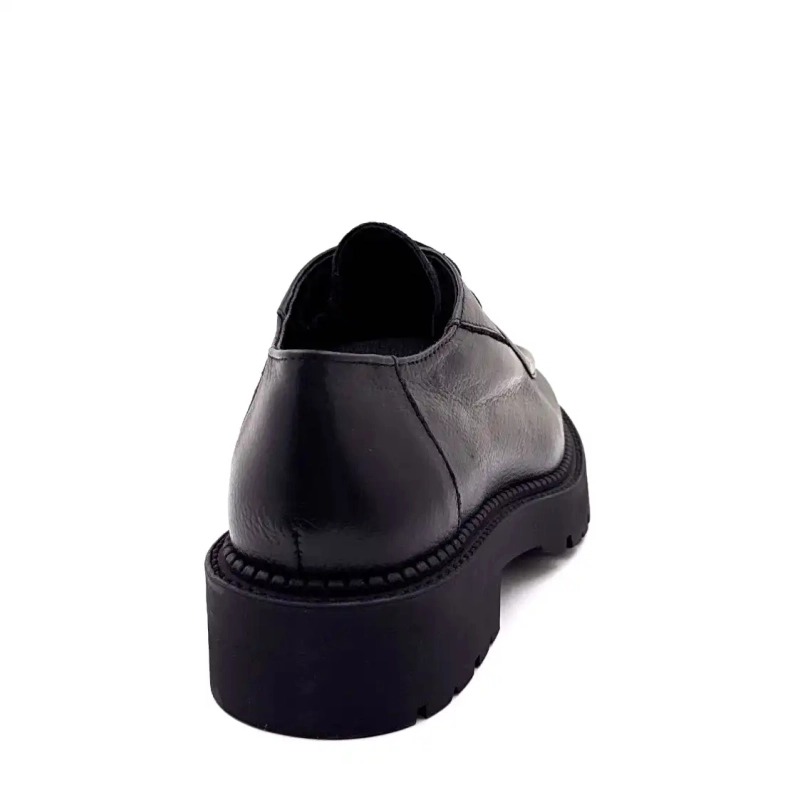 Ivoire 25835 Lgs franky Black Leather Ivoire Chaussures