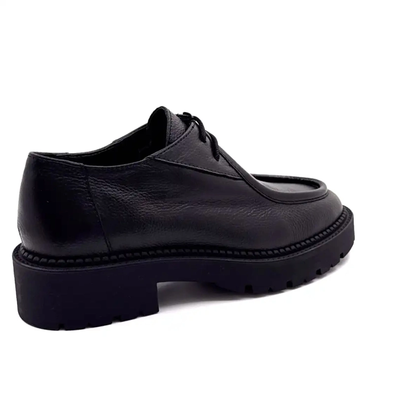 Ivoire 25835 Lgs franky Black Leather Ivoire Chaussures
