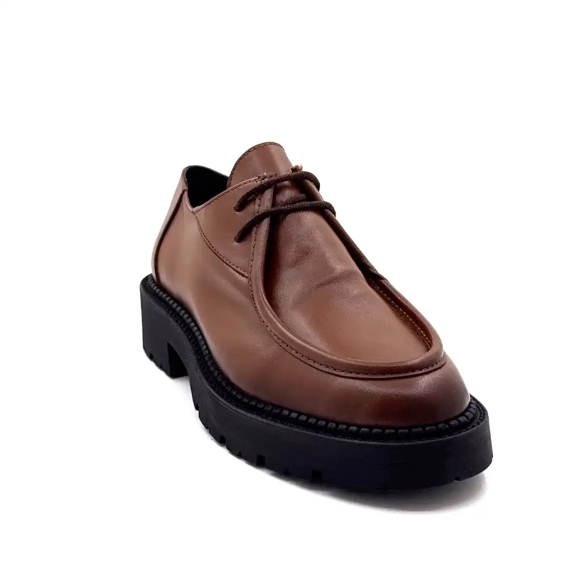 Ivoire 25835 Brunt skinn Ivoire Chaussures