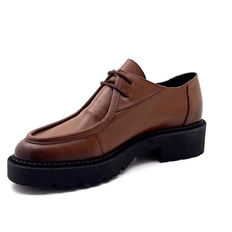 Ivoire 25835 Brunt skinn Ivoire Chaussures