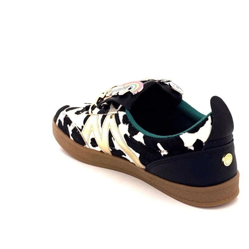 Steve Madden Divulgue Imprimé Vache & Bijoux Ivoire Chaussures