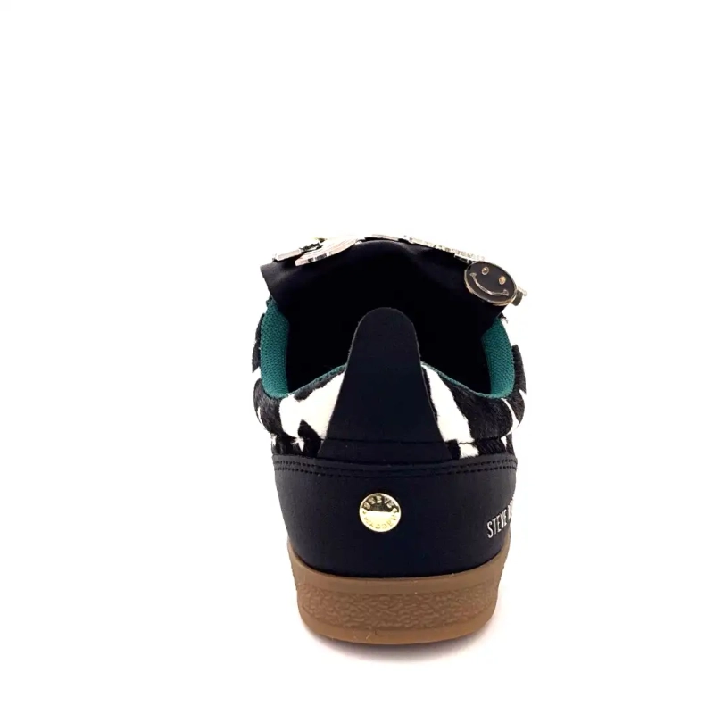 Steve Madden Divulgue Imprimé Vache & Bijoux Ivoire Chaussures