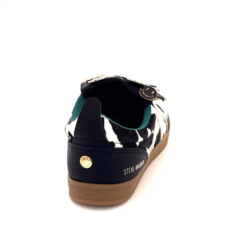 Steve Madden revela estampa de vaca e joias Ivoire Chaussures