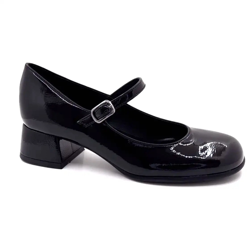 Ivoire 1n5749 Schwarzlack Ivoire Chaussures