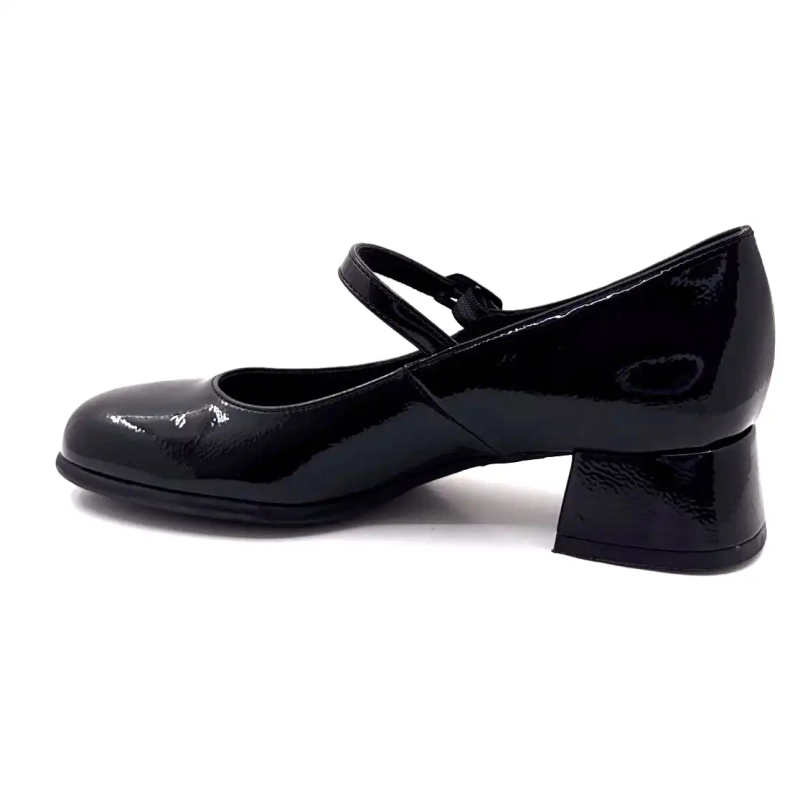 Ivoire 1n5749 Schwarzlack Ivoire Chaussures
