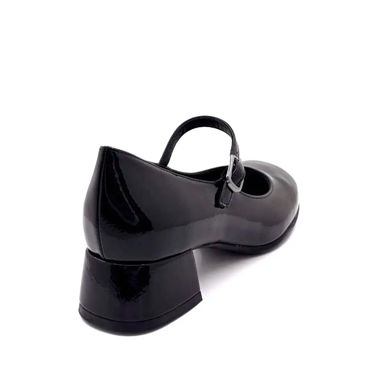 Ivoire 1n5749 Zwarte Vernis Ivoire Chaussures