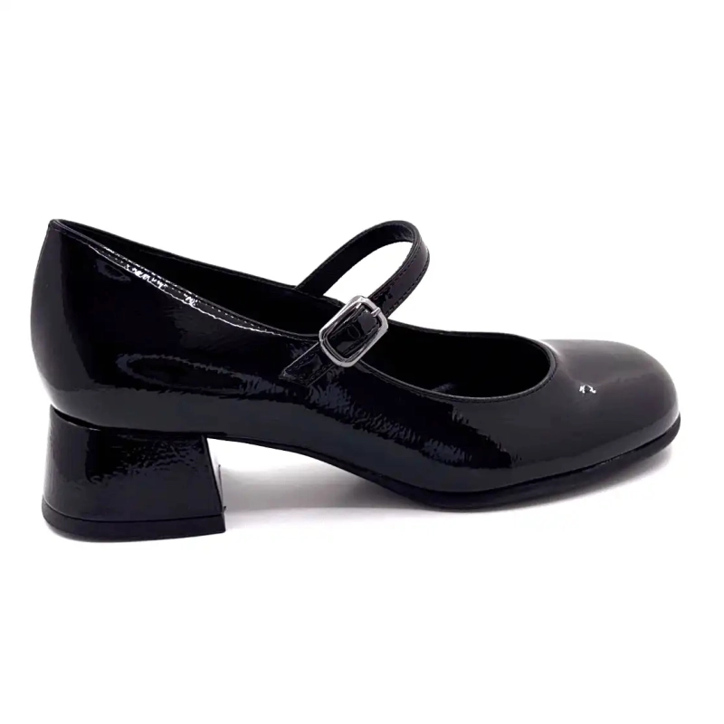 Ivoire 1n5749 Vernice nera Ivoire Chaussures