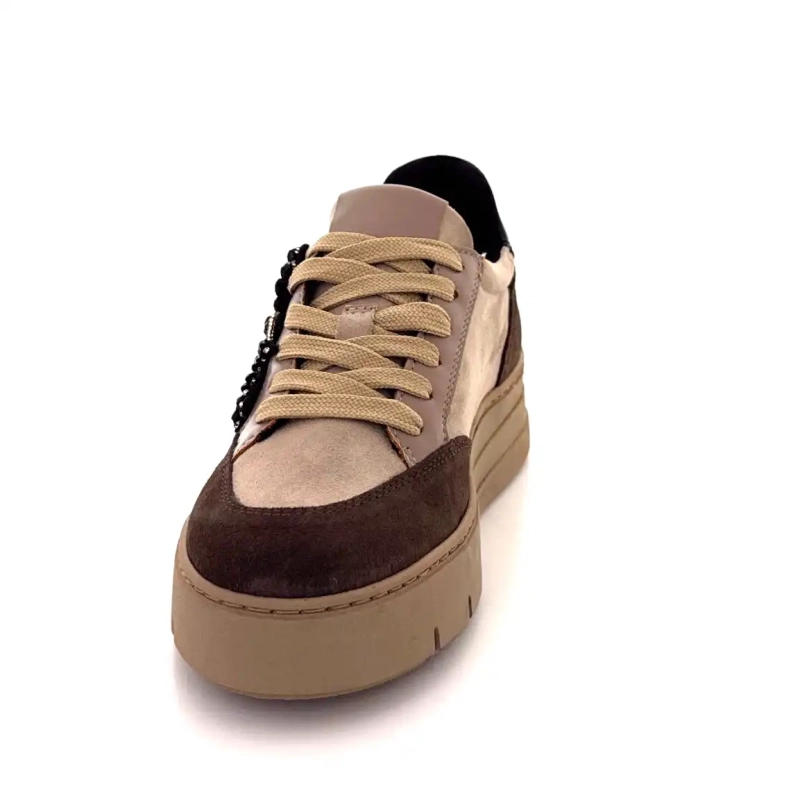 Ivoire 865896 Δέρμα σε χρώμα μπεζ-καφέ Ivoire Chaussures