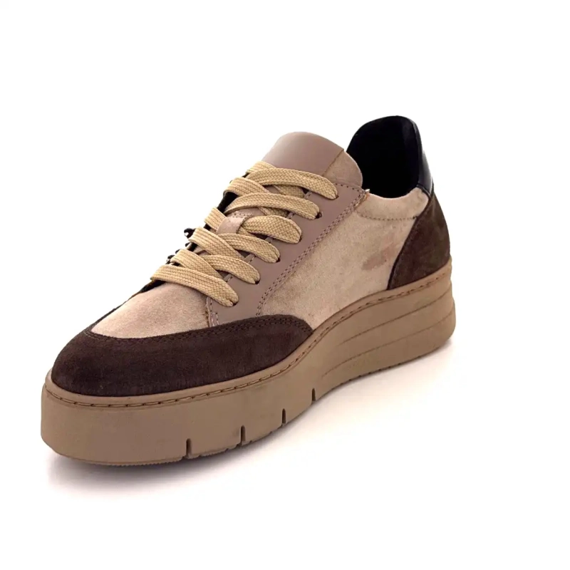 Ivoire 865896 Cuero Marrón Taupe Ivoire Chaussures