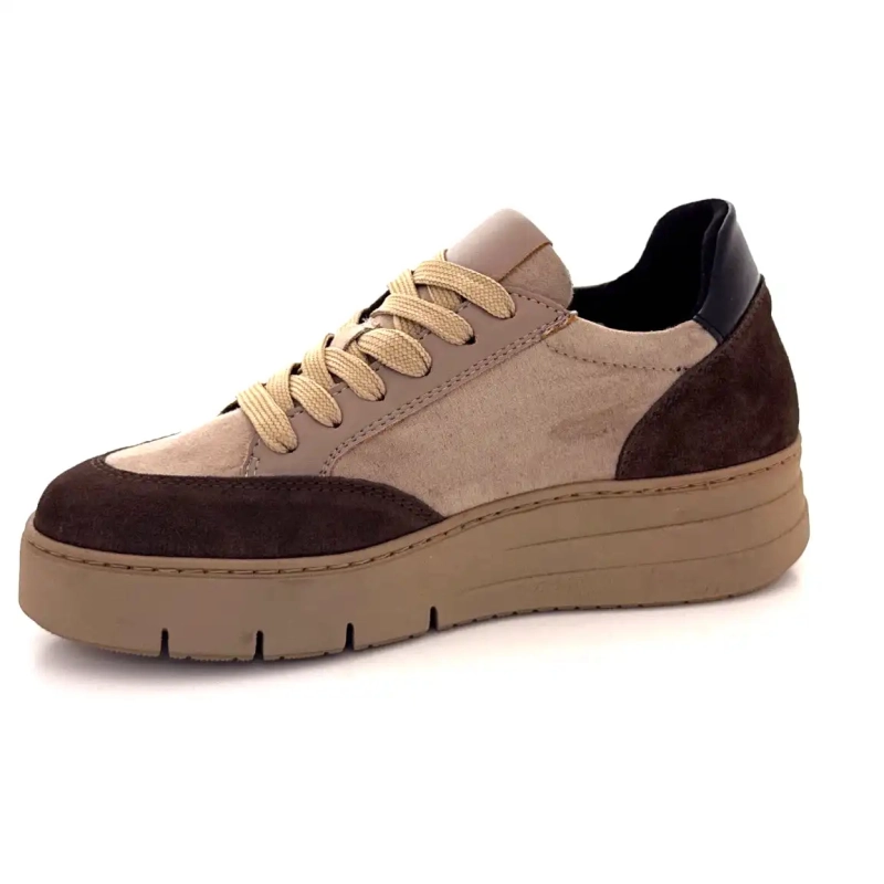 Ivoire 865896 Cuir Taupe Marron Ivoire Chaussures
