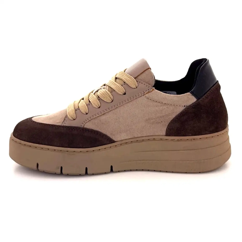 Ivoire 865896 Taupe Brun Læder Ivoire Chaussures
