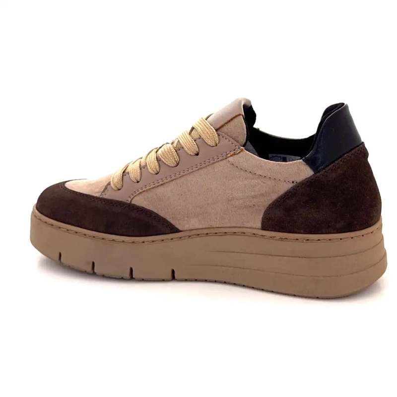 Ivoire 865896 Taupe brunt skinn Ivoire Chaussures