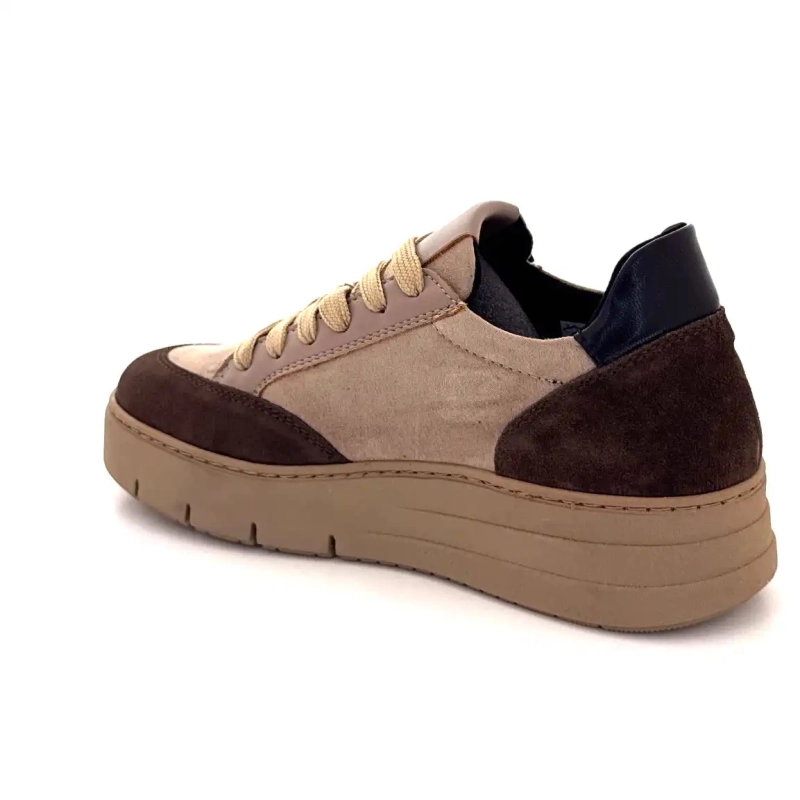 Ivoire 865896 Piele maro taupe Ivoire Chaussures