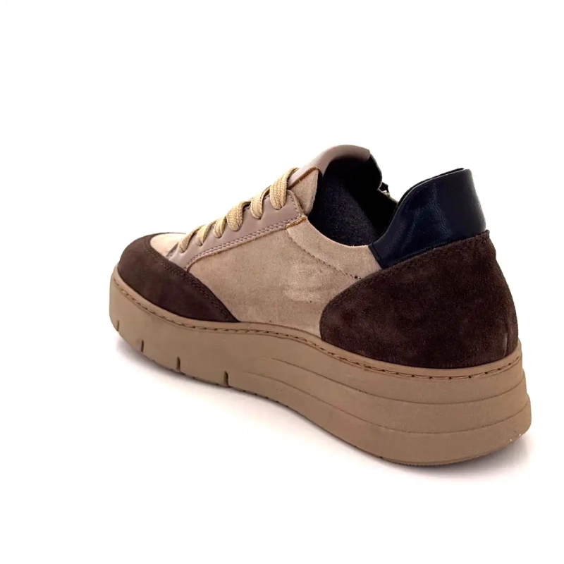 Ivoire 865896 Taupe Barna Bőr Ivoire Chaussures