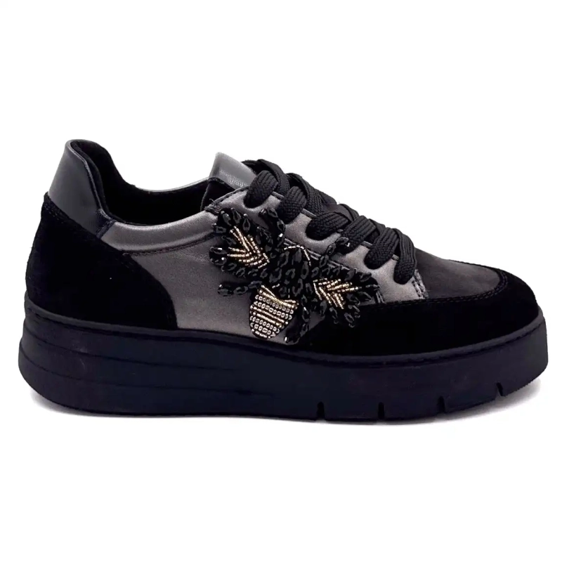 Ivoire 865896 Sort læder Ivoire Chaussures