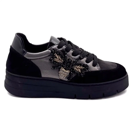 Ivoire 865896 Sort læder Ivoire Chaussures