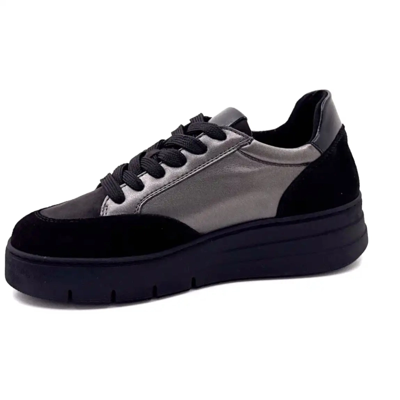 Ivoire 865896 Cuir Noir Ivoire Chaussures