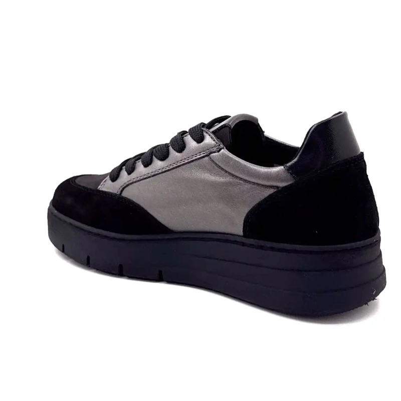 Ivoire 865896 Zwart Leer Ivoire Chaussures