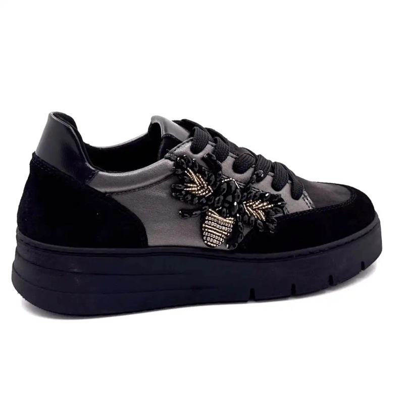 Ivoire 865896 Svart läder Ivoire Chaussures