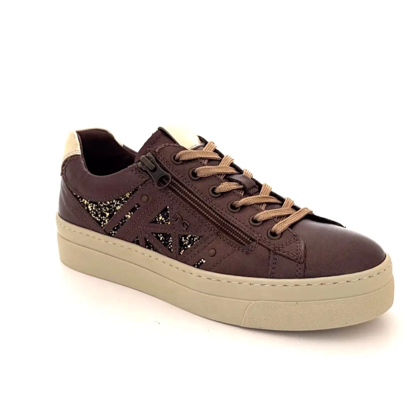 Nero Giardini 14191 D 300 Bronse & Glitter Leather Ivoire Chaussures