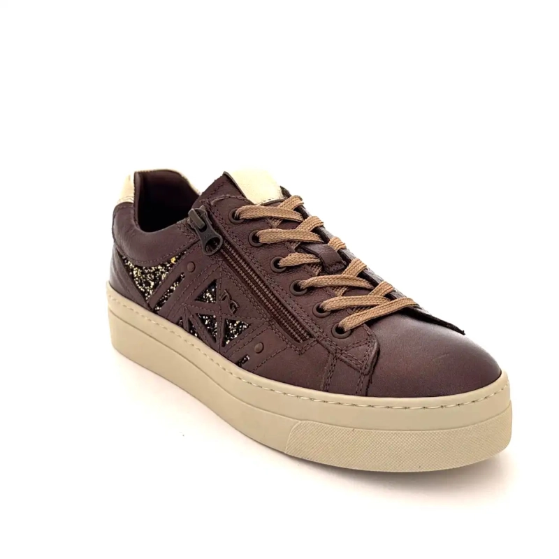 Nero Giardini 14191 D 300 Brons & Glitter Läder Ivoire Chaussures