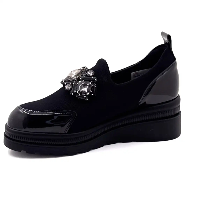 Ivoire 3a5899 Mikroszálas Fekete Ékszer Ivoire Chaussures