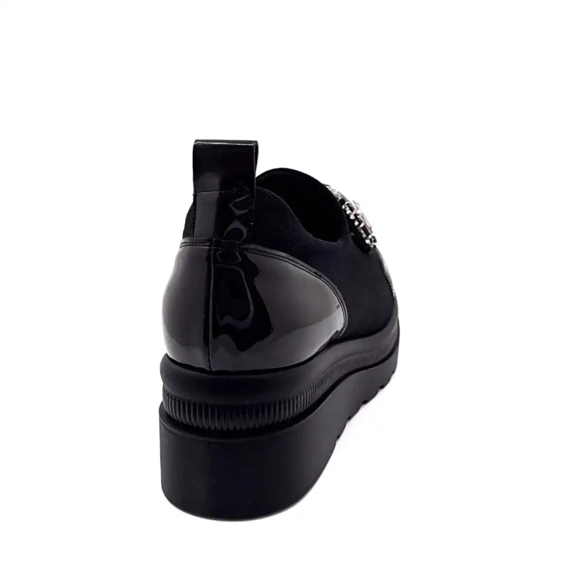 Bijuterii din microfibră neagră, Ivoire 3a5899 Ivoire Chaussures