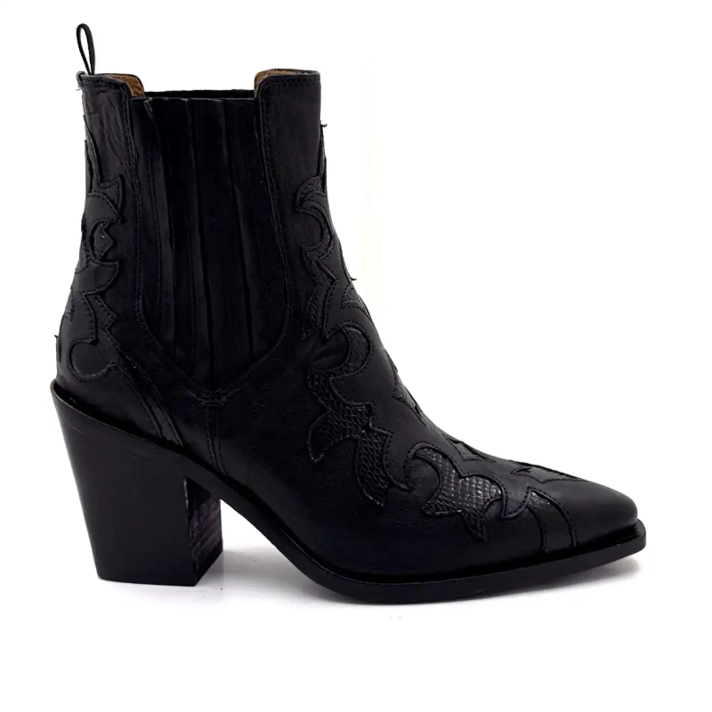 Ghost 5502 Cuero Negro Ivoire Chaussures