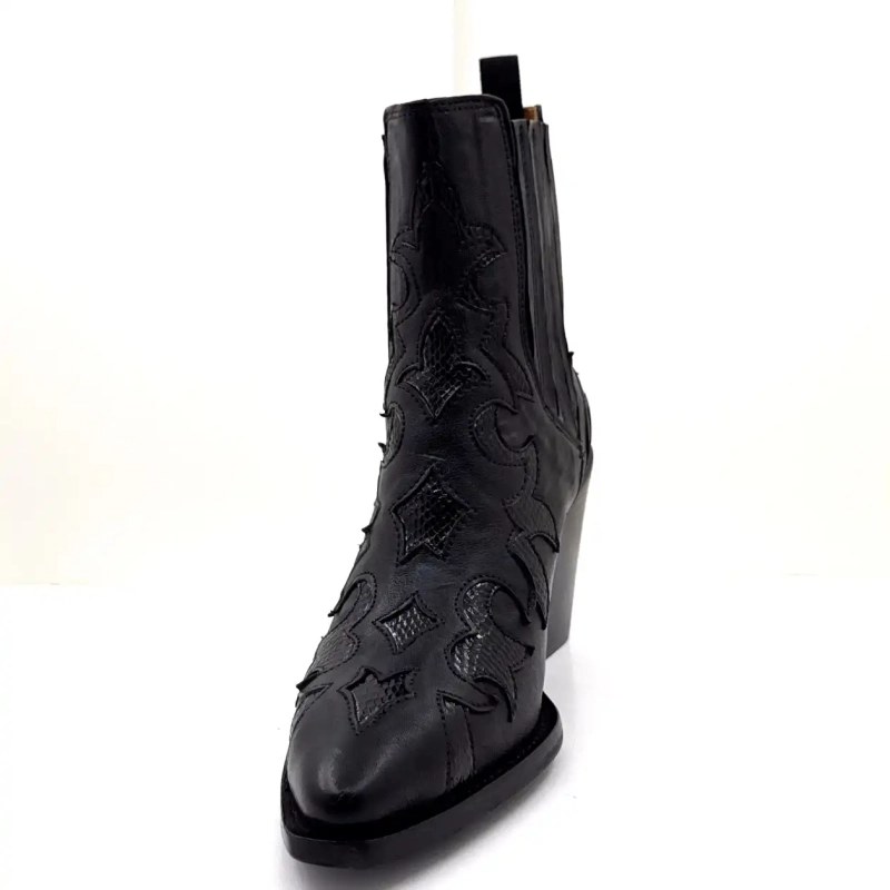 Ghost 5502 Cuero Negro Ivoire Chaussures