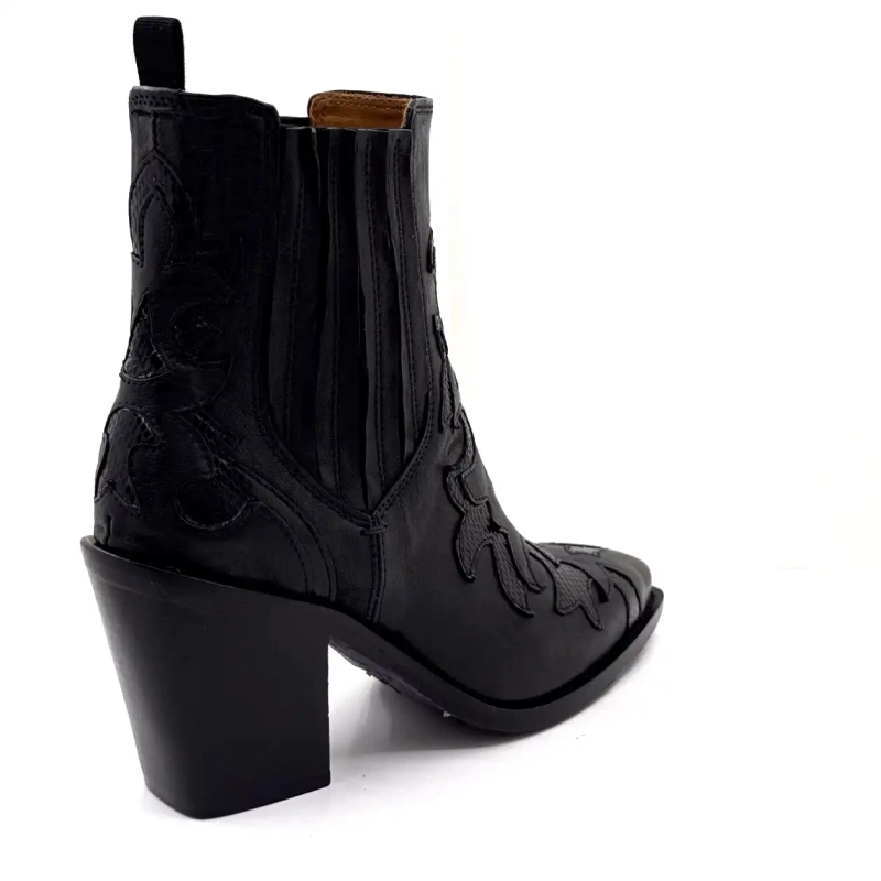 Ghost 5502 Zwart Leer Ivoire Chaussures