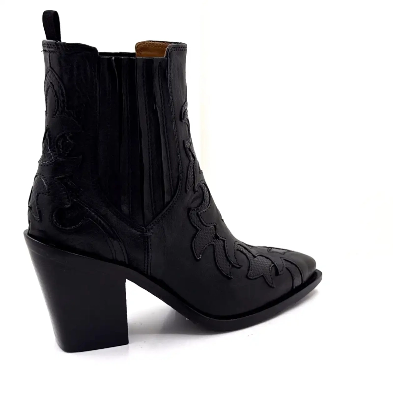 Ghost 5502 fekete bőr Ivoire Chaussures